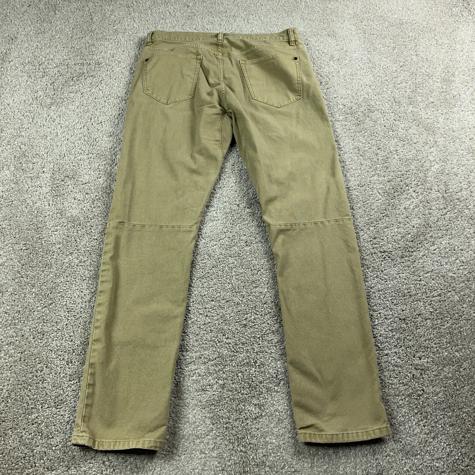 Proof Pants Mens 32 Beige Rover Durable Hiking Cmaping Outdoors Slim Fit 32×32