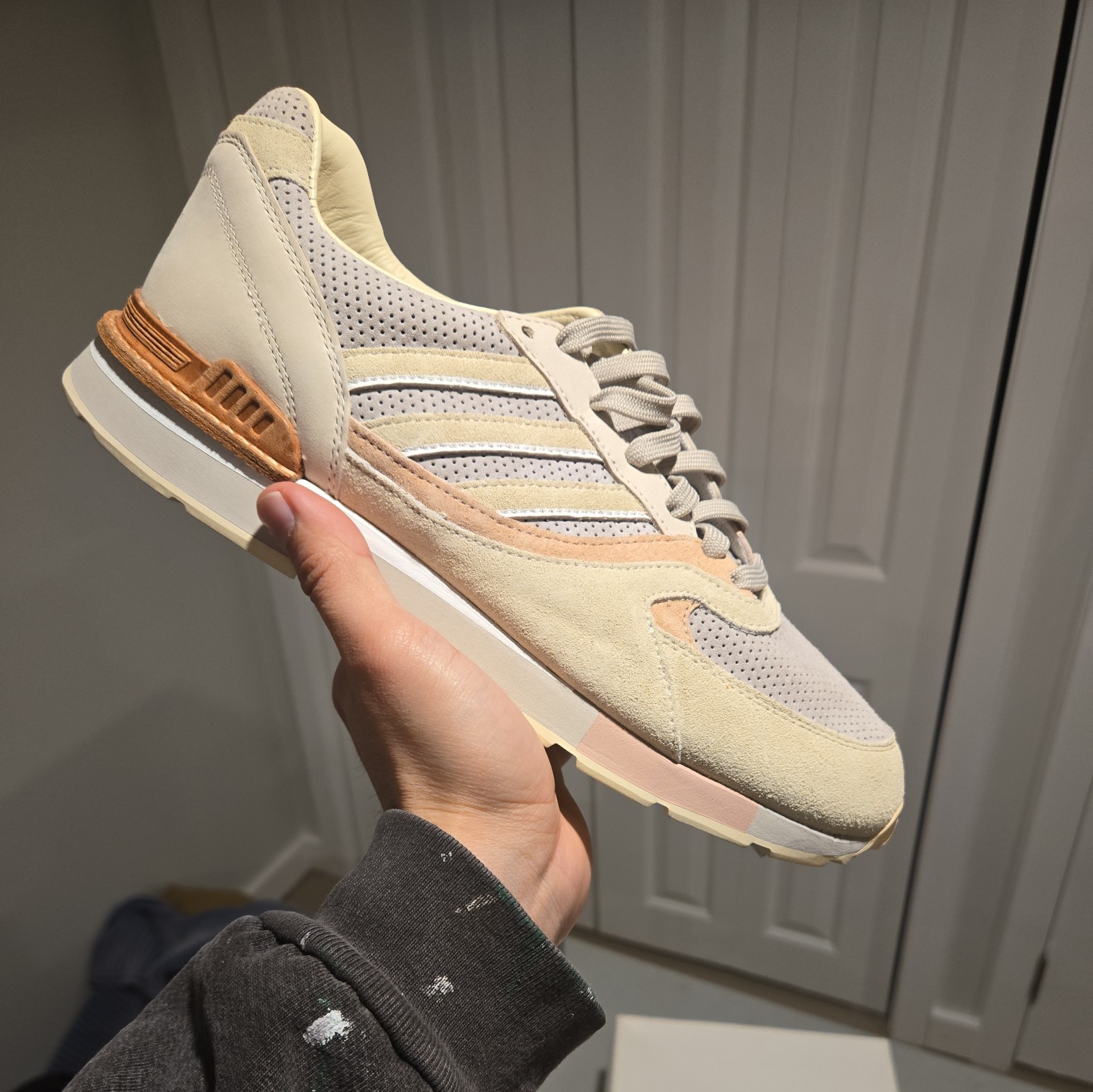 Solebox x adidas Quesence Italian Leathers Pack Size 10.5 (DB1785)