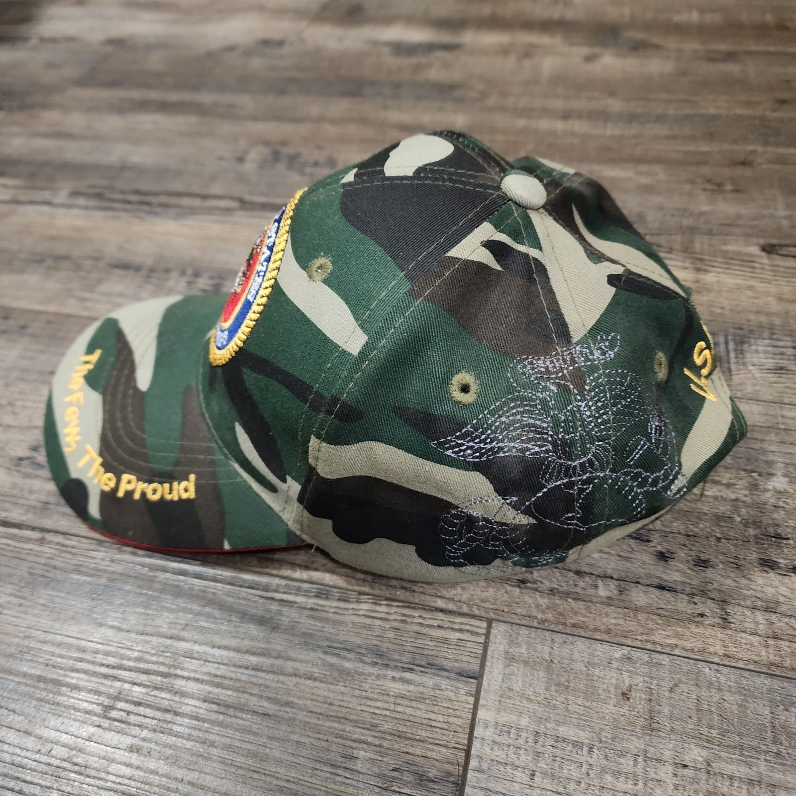 USMC cap w embroidered logo United States Marine Corps great condition Y