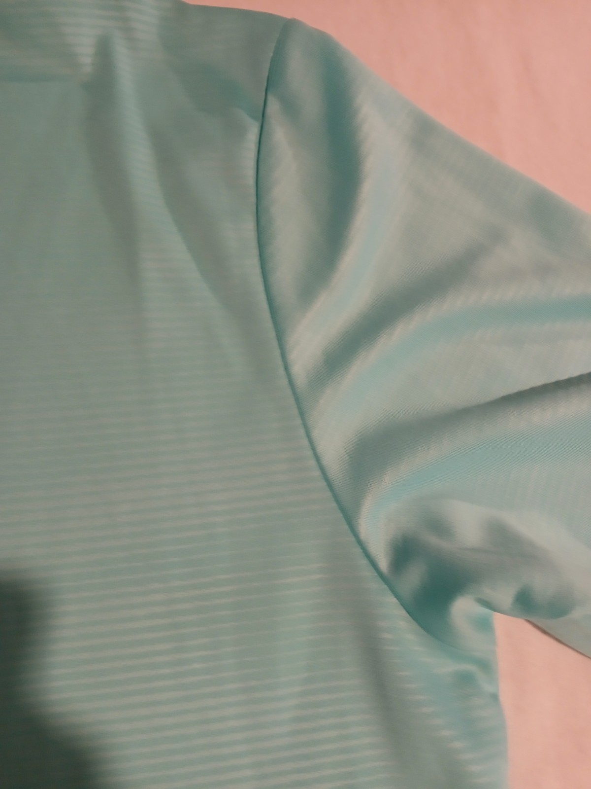 Greg Norman Tasso Elba Play Dry Short Sleeve Golf Polo XL Aqua