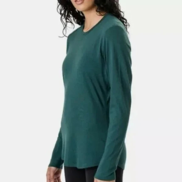 Seg’ments Ladies’ 100% Merino Wool Long Sleeve Top Size-XS
