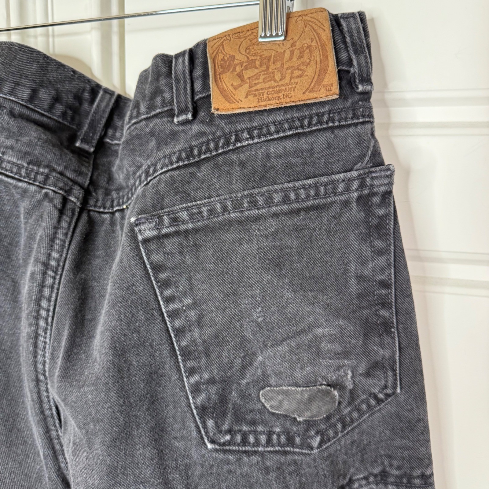 Draggin Jeans Motorcycle Jeans Men 36/34 (35/34) Black Kevlar Lined Riding Biker