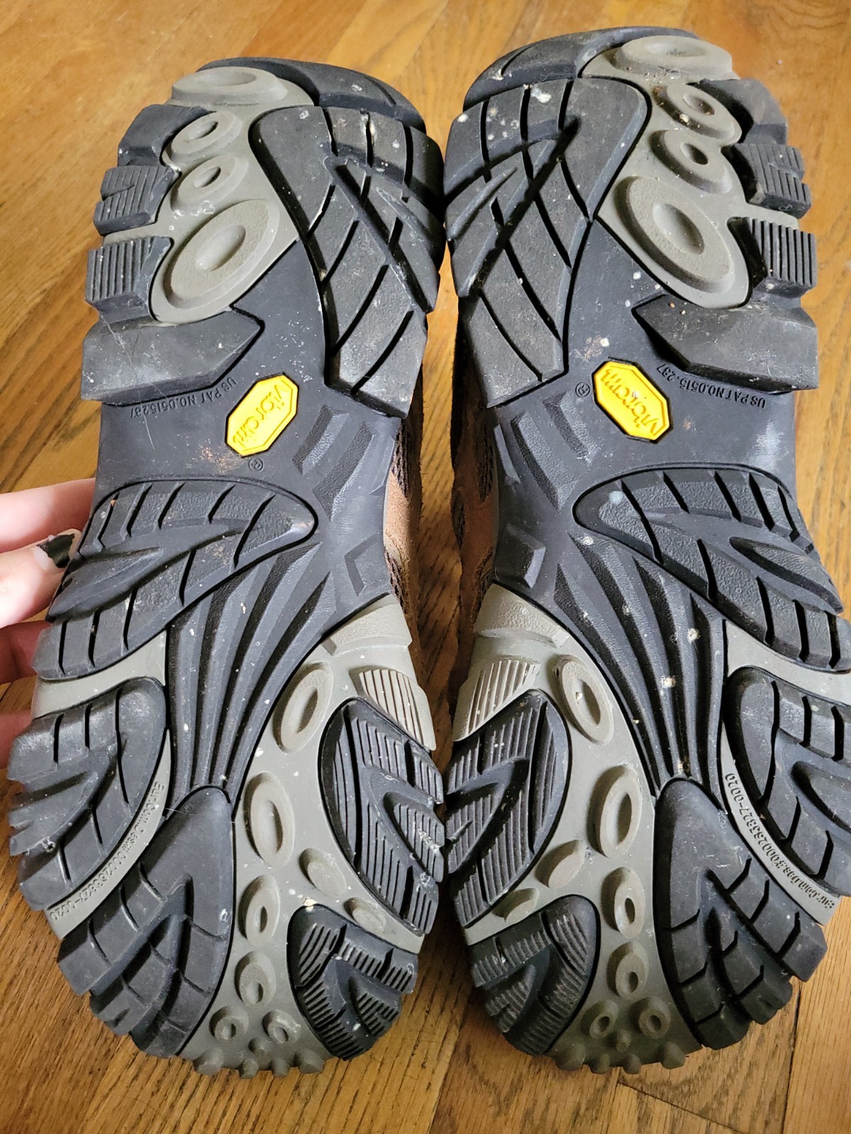 Merrell Moab Mid Earth Waterproof Hiking Boots J88623w Men’s Size 12/EU 46.5