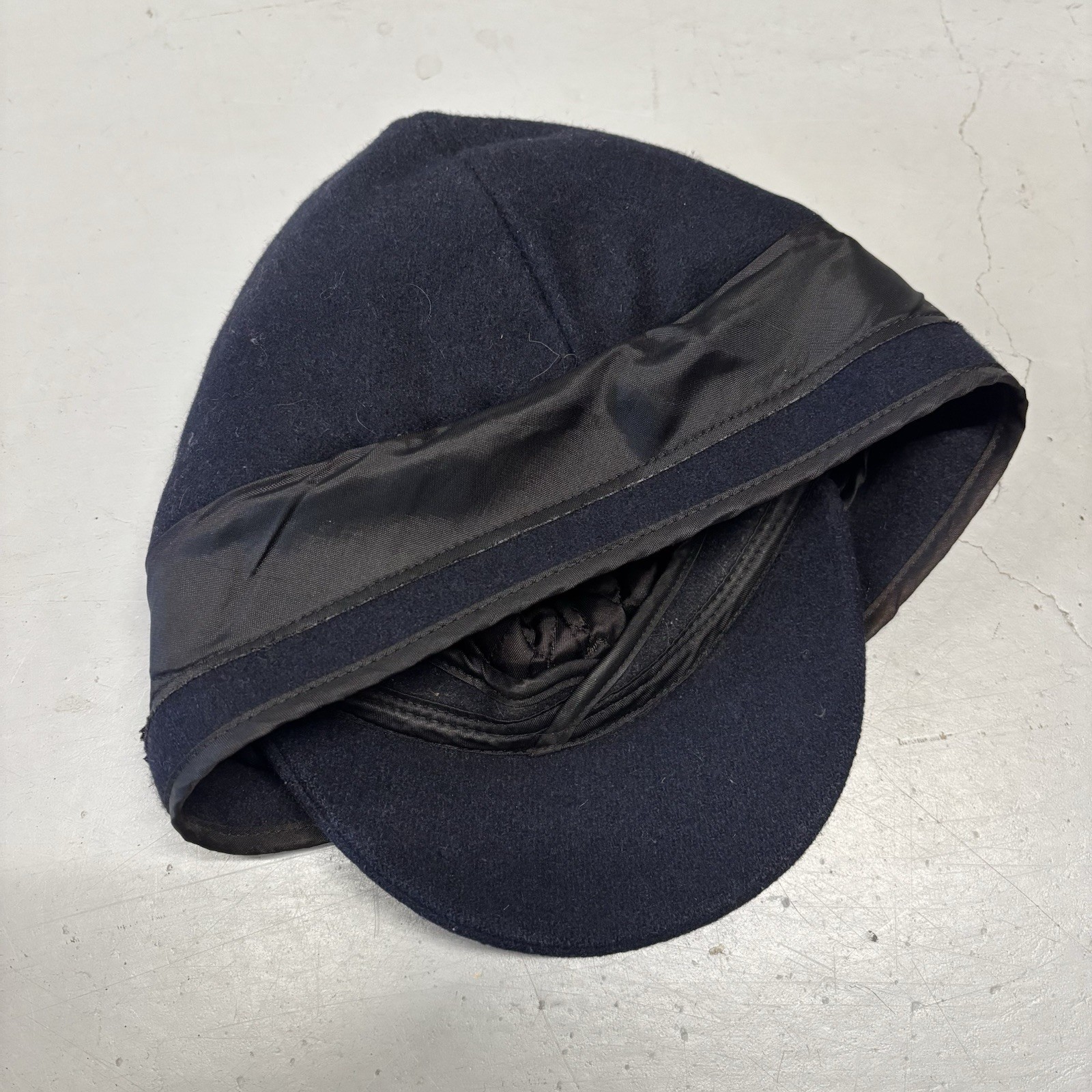 Vintage 1940s Blizzard Wool Cap – Stormy Kromer Style – Made in USA – Size 7 1/2