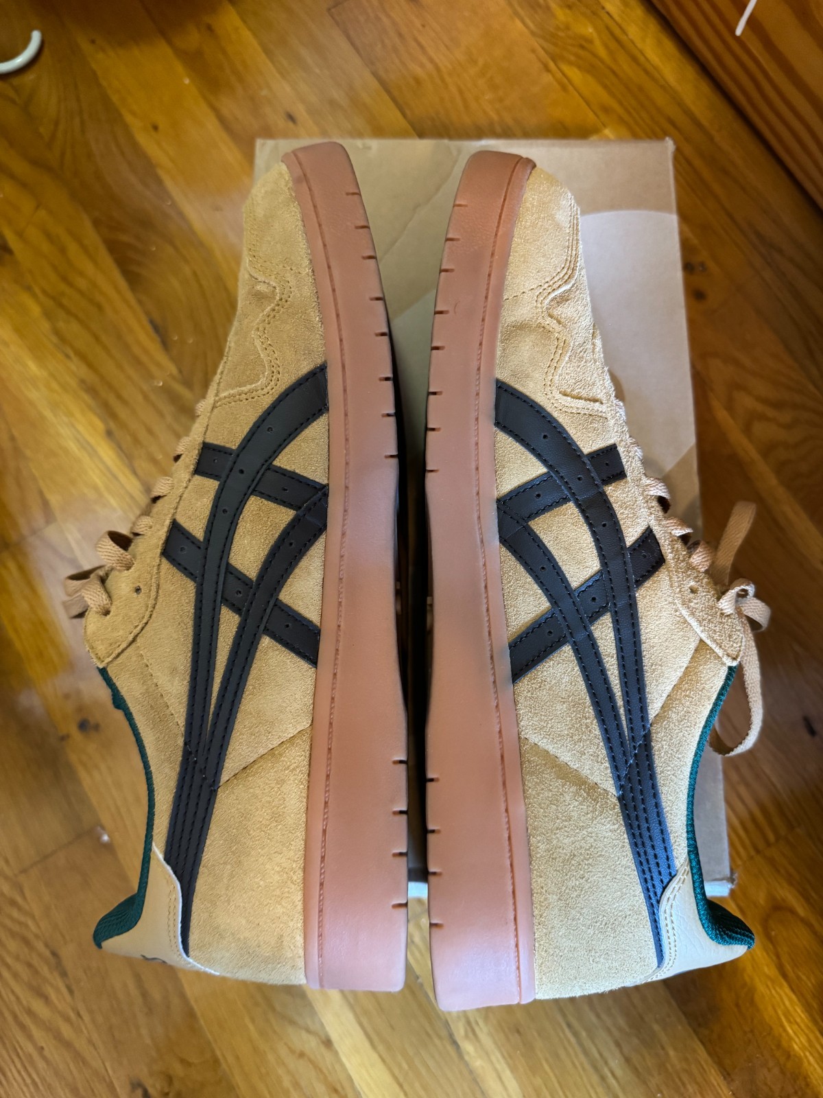 Asics Japan Pro S – Skateboarding – Size 12 – Brown Coffee Woodthrush