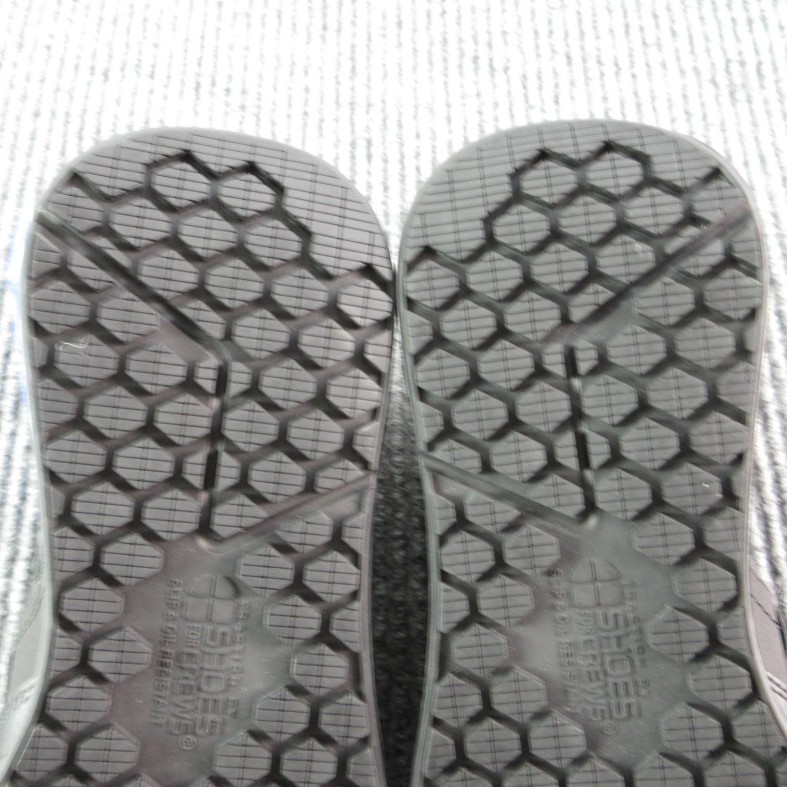 Shoes For Crews Shoes Mens Size 9 Black Slip Resistant Easy Clean 22106 NWOB