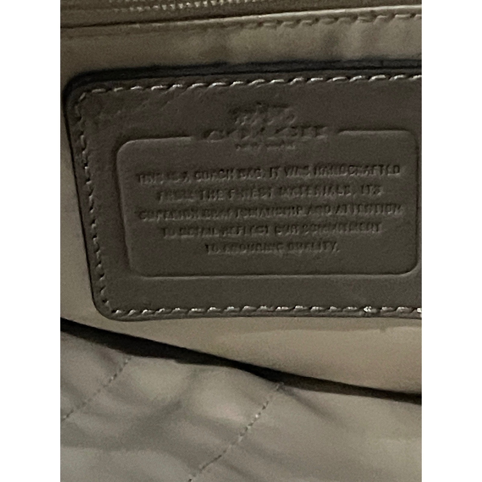 Coach Gallery Tote Taupe Leather Shoulder Bag Gold Hardware F79608ll large tote