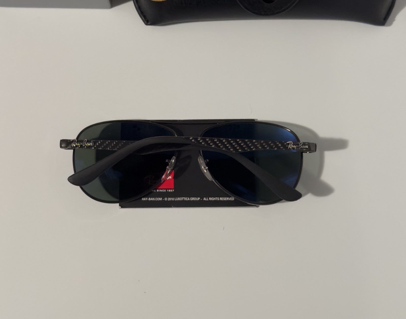 Ray-Ban RB8313 Gunmetal Green Aviator Sunglasses Unisex Ships Today