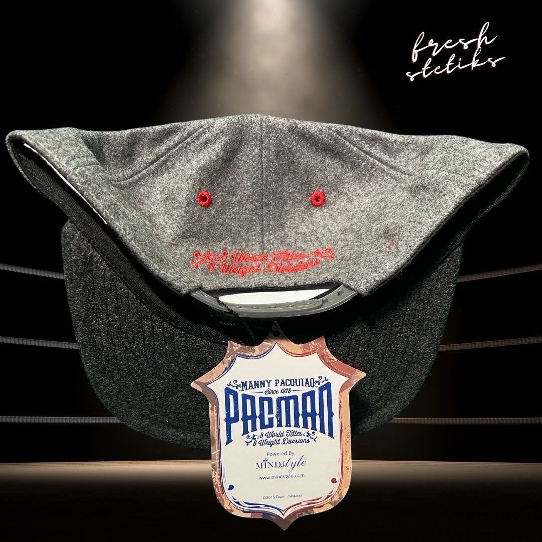 Manny Pacquiao Hat Mindstyle Brand Boxing Philippines Filipino Snapback Cap