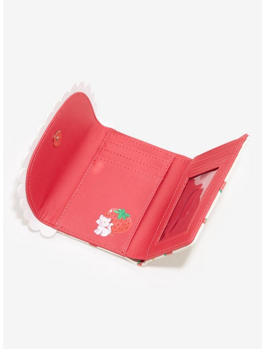 Strawberry Shortcake Gingham Wallet NWT (Placement Varies) IN HAND