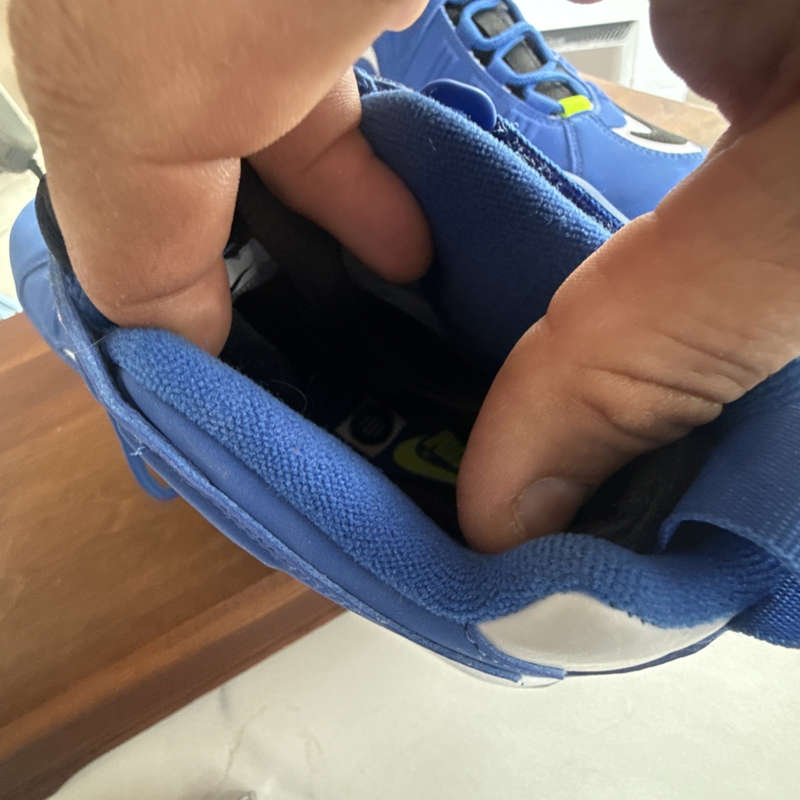 Size 7 Nike Air Griffey Max 1 2021 Varsity Royal White Suede (DJ5161-400)