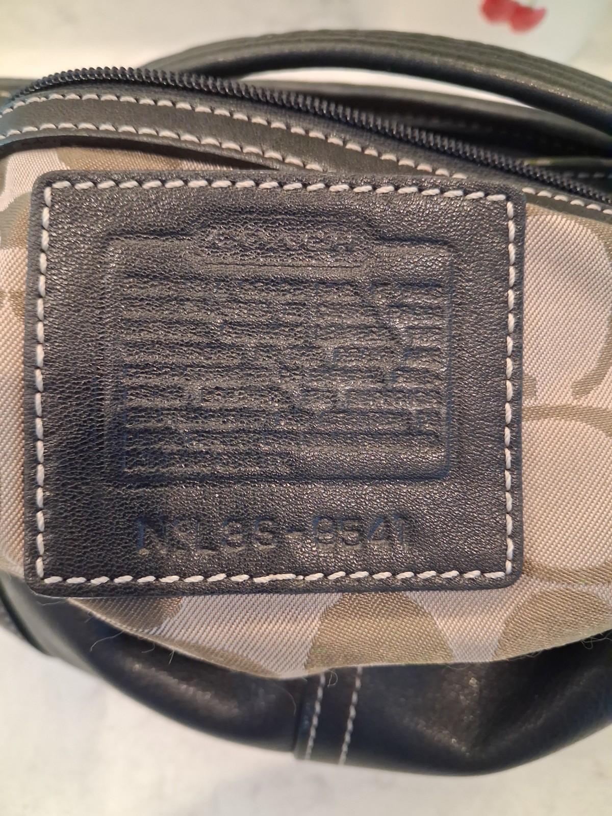 Coach Vintage Y2K SoHo Mini Shoulder Bag, Black Leather W Silver HW 9541