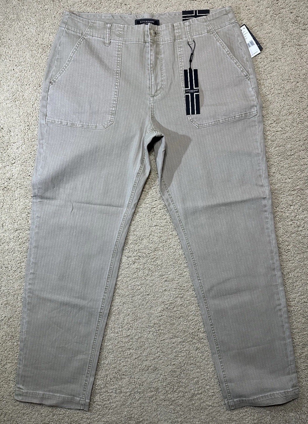 Liverpool Los Angeles Utility Pants Men Size 38×32