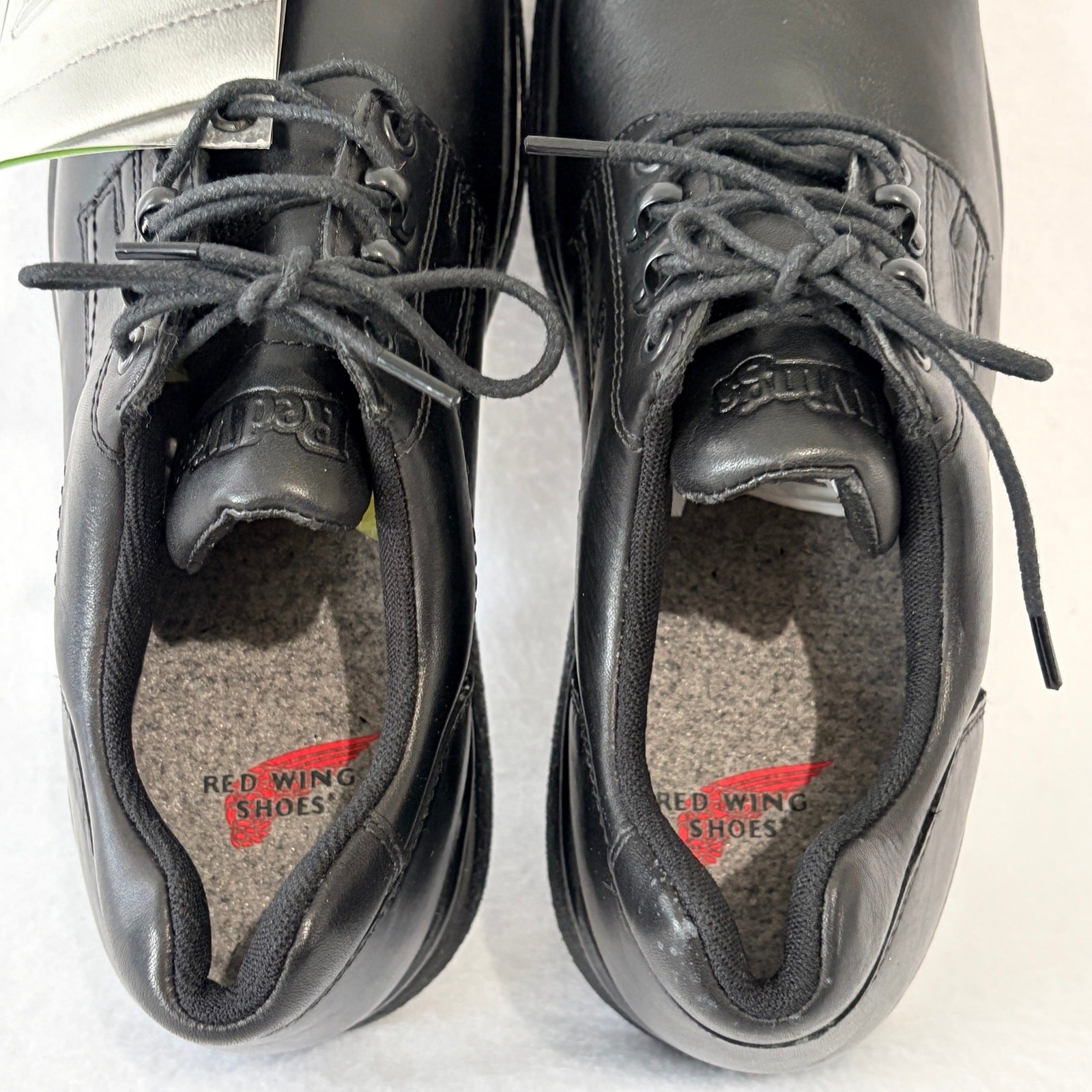 Red Wing Oxford Shoes Men’s 11.5 Black Leather Non Slip Oil Resistant Steel Toe