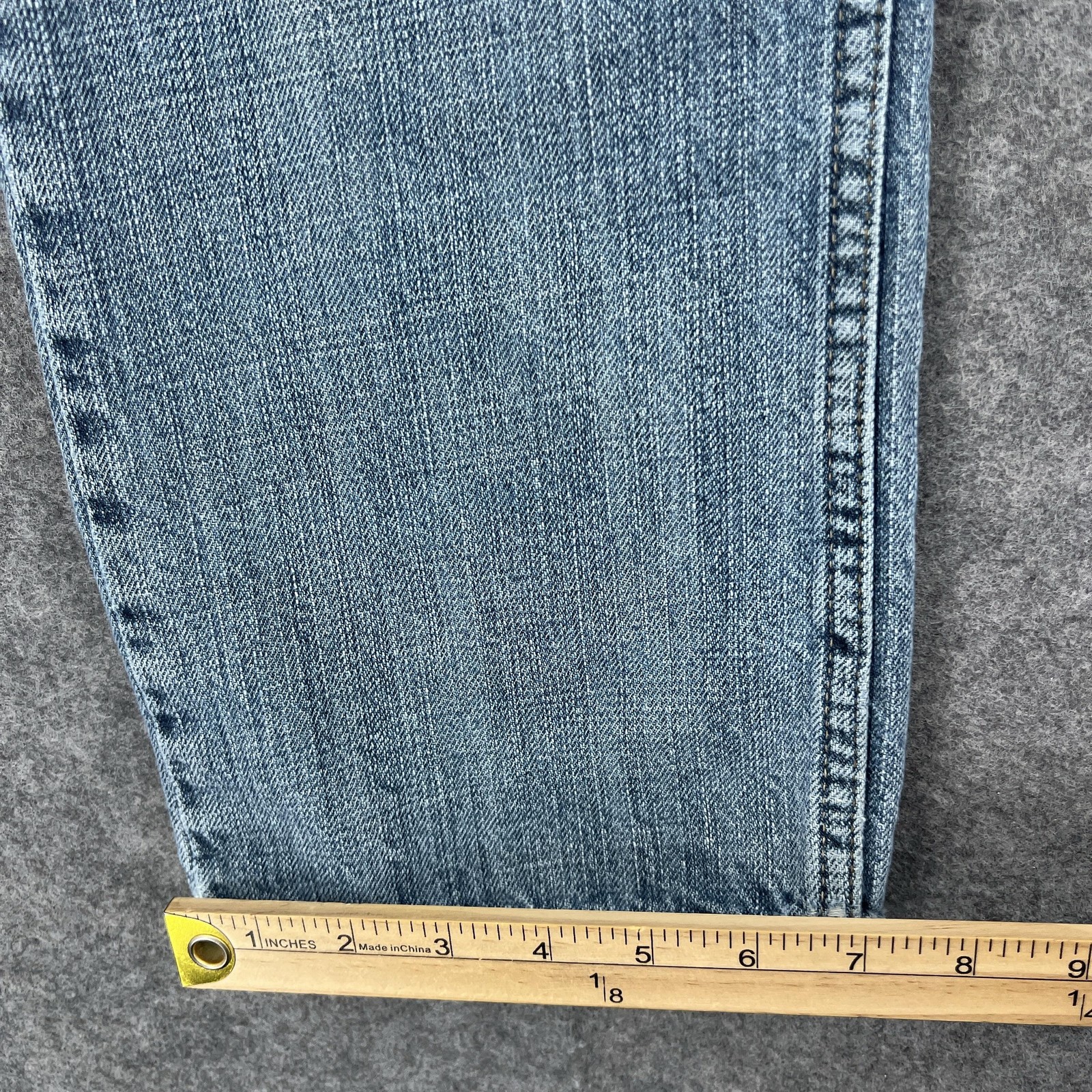 Levis 514 Jeans Mens 29×30 Blue Light Wash Slim Fit Straight Denim Cotton Casual