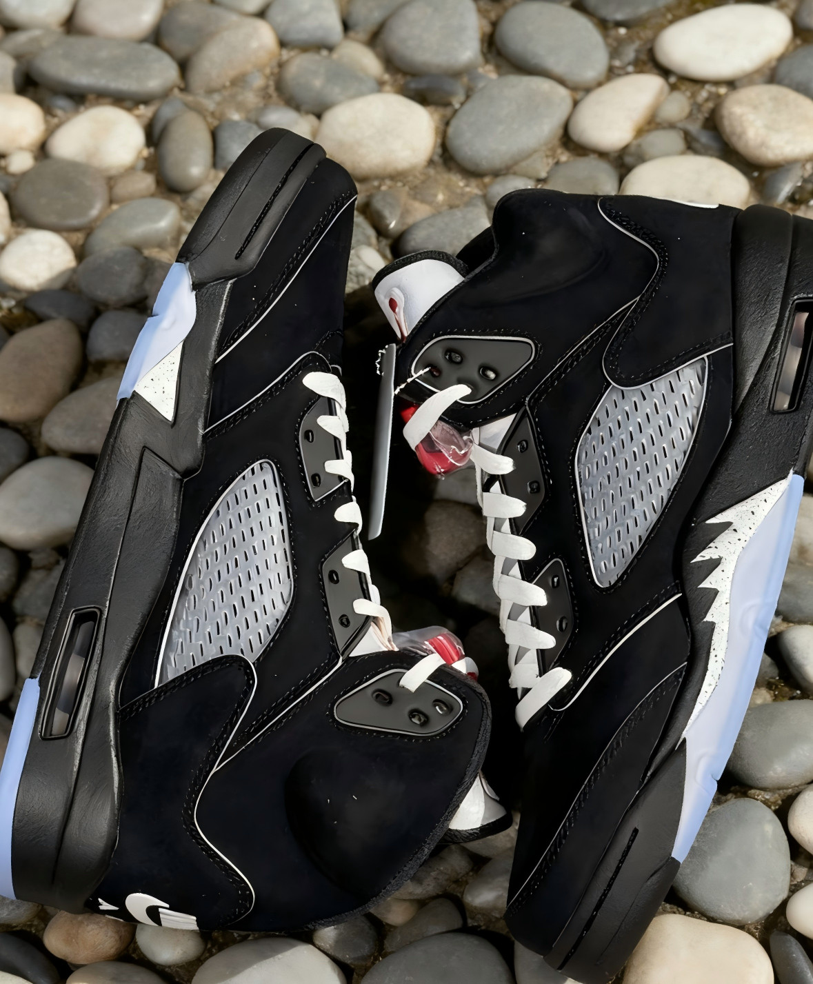 Jordan 5 “BLACK METALLIC REIMAGINED” Men’s Basketball Shoes High Top