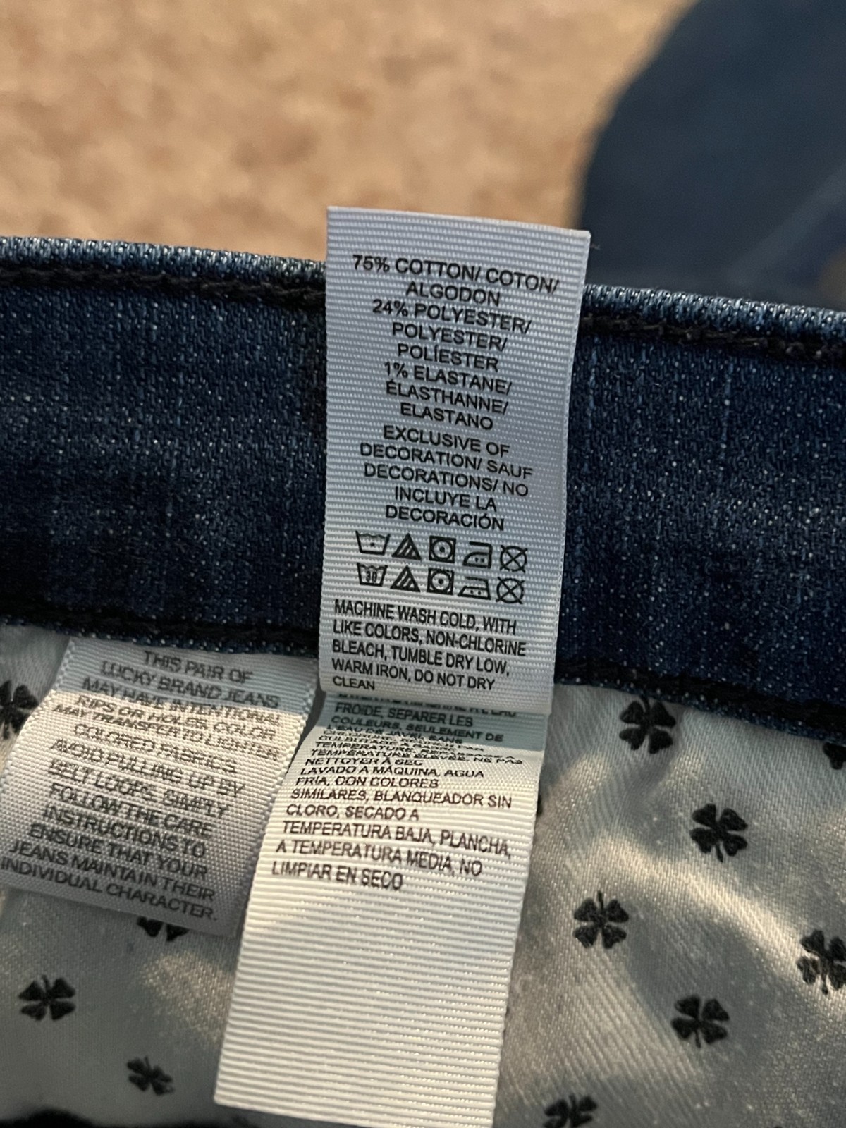 EUC Lucky Brand Jeans – 110 Skinny – Men’s tag=30×32 (MEASURED=31×32)