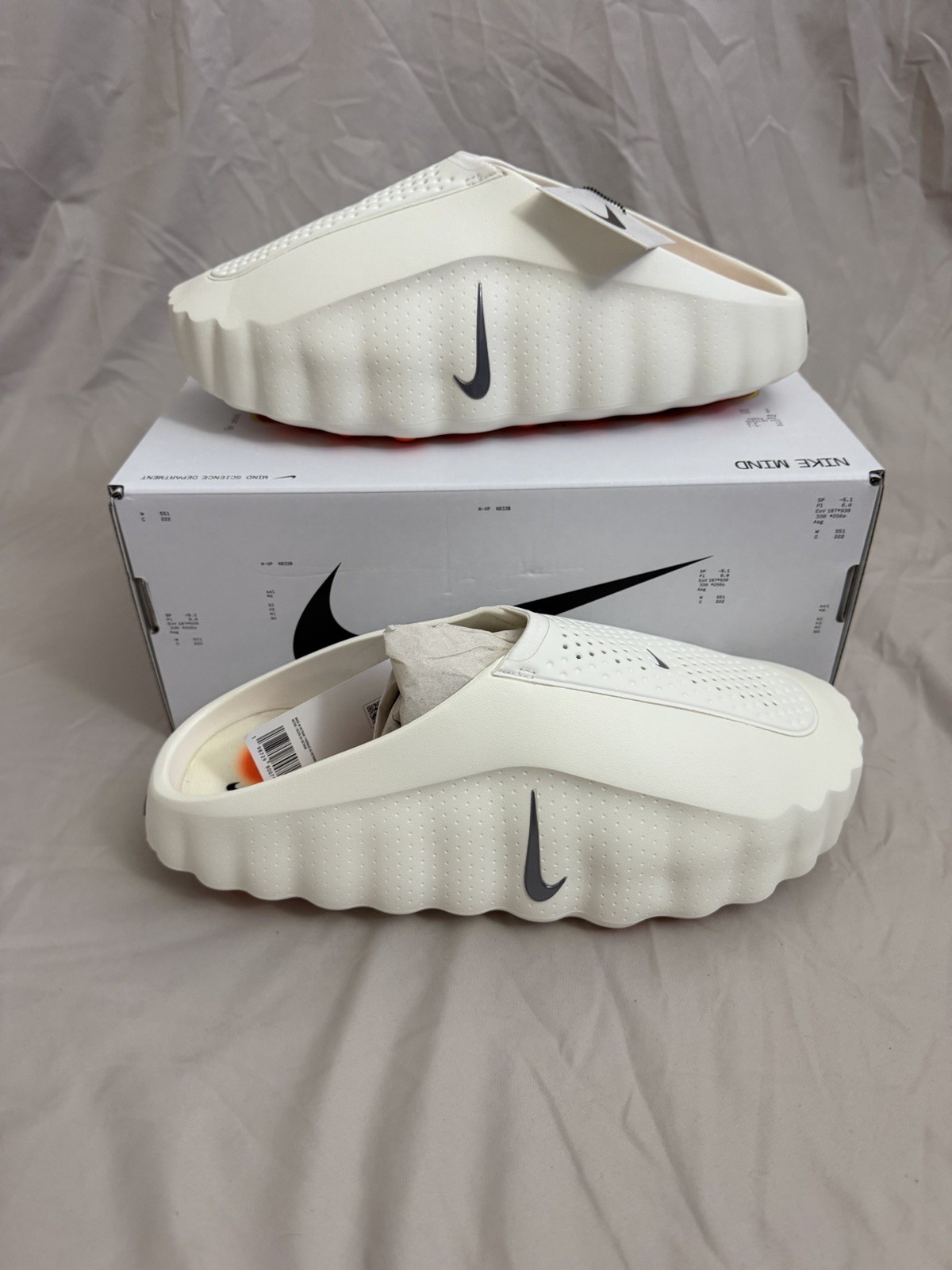 Nike Mind 001 Men’s Slide Sandals sail US 13 Comfort HQ3207-100