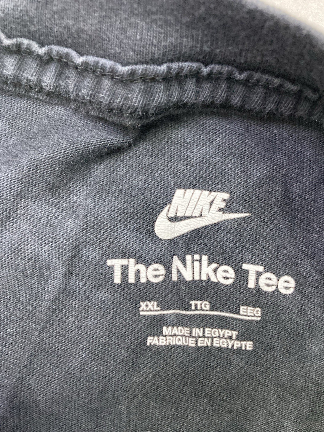 Nike Sportswear Beach Party Graphic T-shirt Men XXL Black Wash FB9788 010