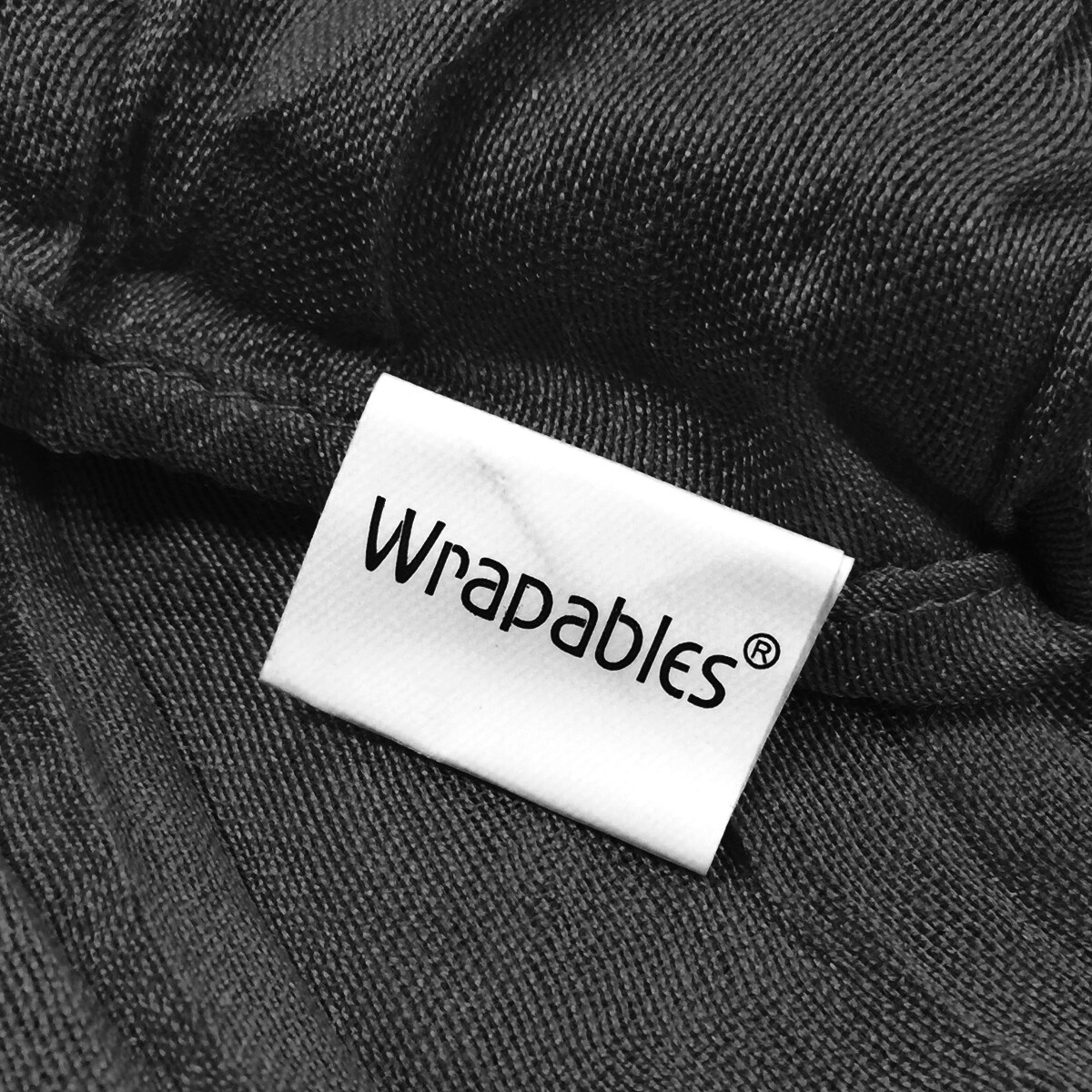 Wrapables Lightweight Silky Soft Infinity Loop Scarf, Black