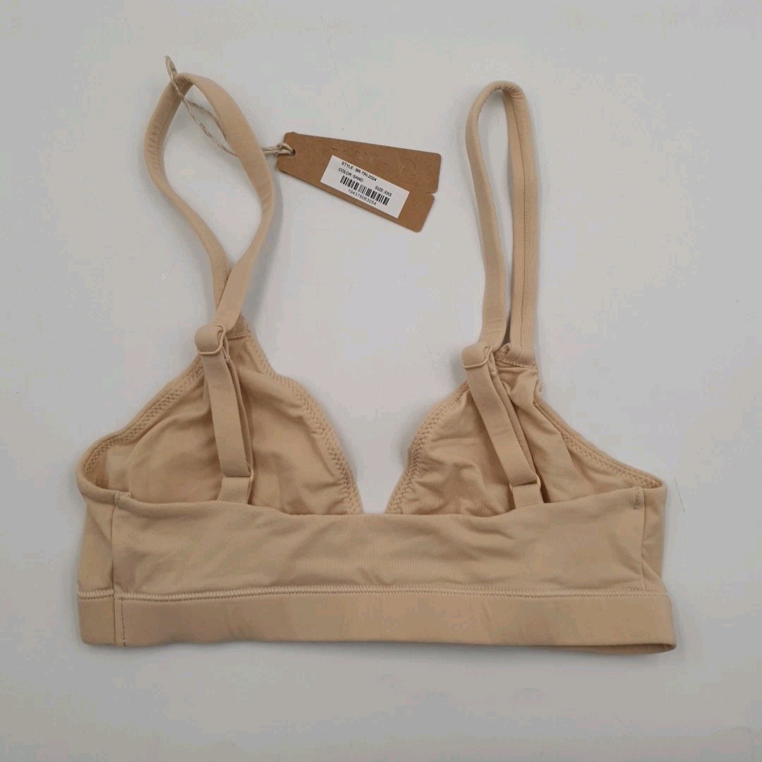 SKIMS Fits Everybody Triangle Bralette Sand XXS–XXL Supersoft Comfort BNWT