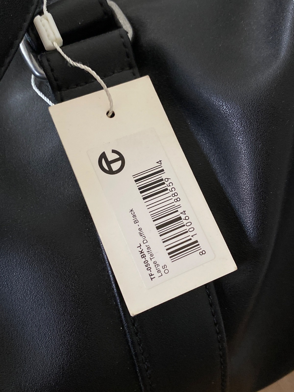 Telfar Large Duffle Bag Black