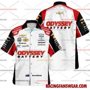 Scott McLaughlin Racing 2026 Uniform Apparel Clothes Hawaiian Polo Shirts