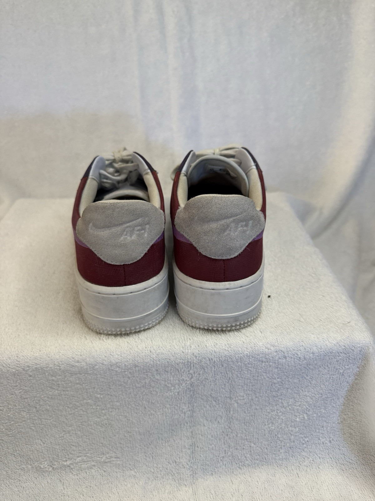 Nike Air Force 1 Sage Low Lx Women’s 9.5 Shoes White/Pink/Purple/Burgendy