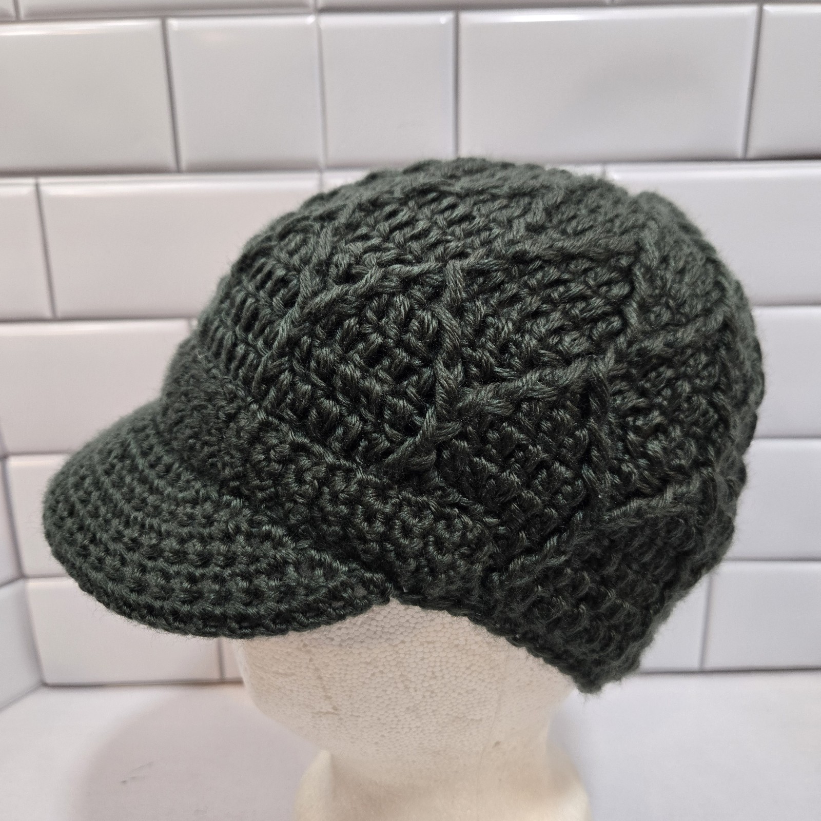 Pistil Beanie Brim Hat Green Knit