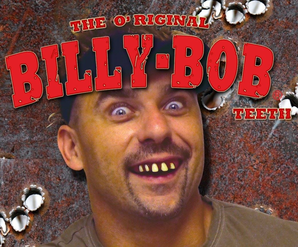 False Stained Teeth Rotten Hillbilly Hobo Costume Origianl Billy Bob Novelty