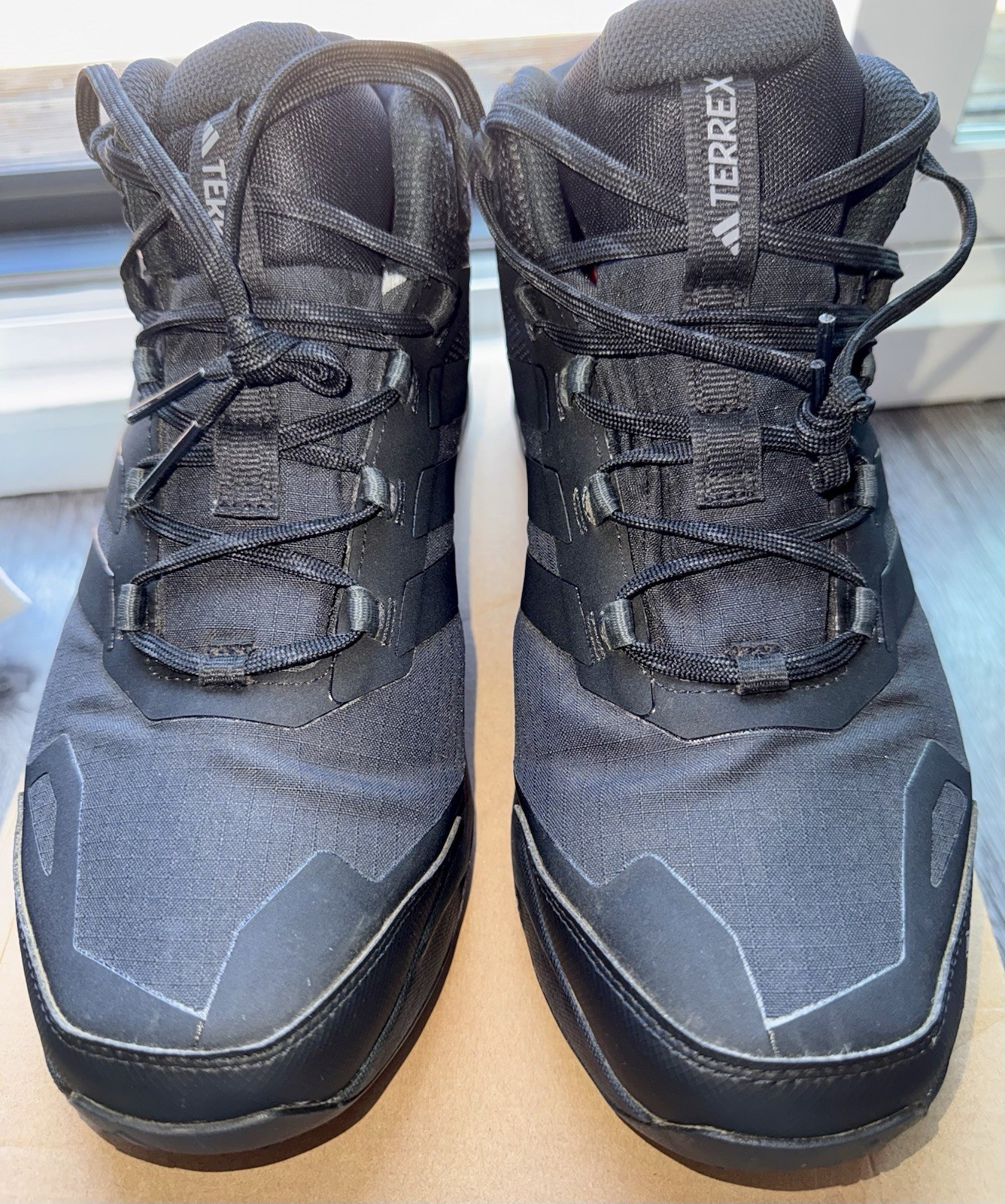 Adidas Terrex Skychaser AX5, GORE-TEX Hiking Boots, Black, US MENS 11.5, JQ2207
