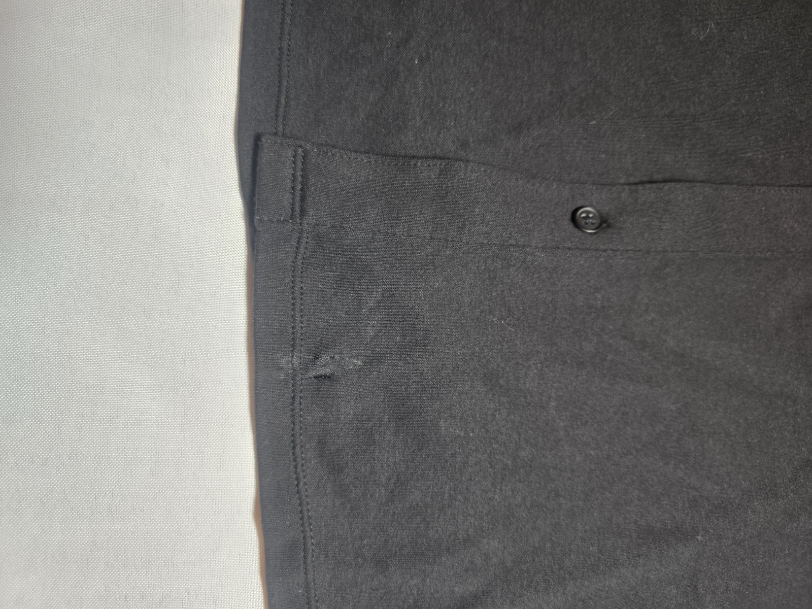 Free Assembly Men’s Black Short Sleeve Button Front Shirt 2XL Casual Knit Pocket