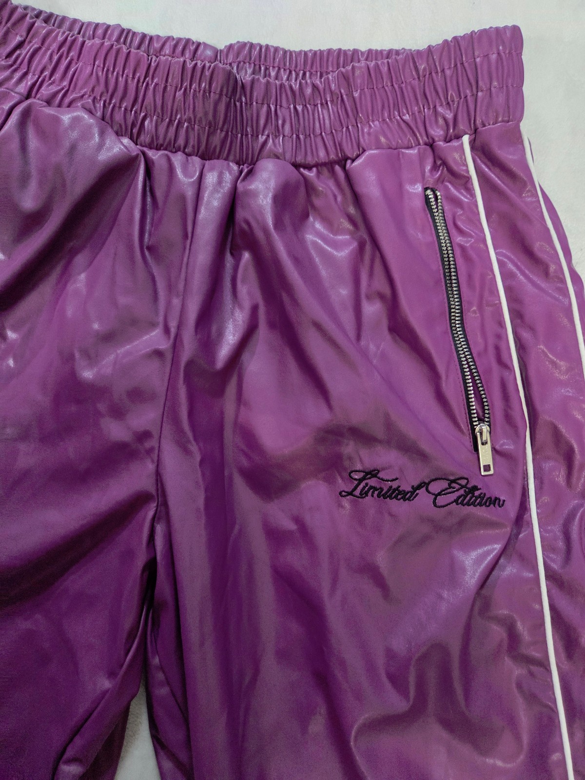 NWOT~ Boohooman Limited Edition 100% polyester purple pants