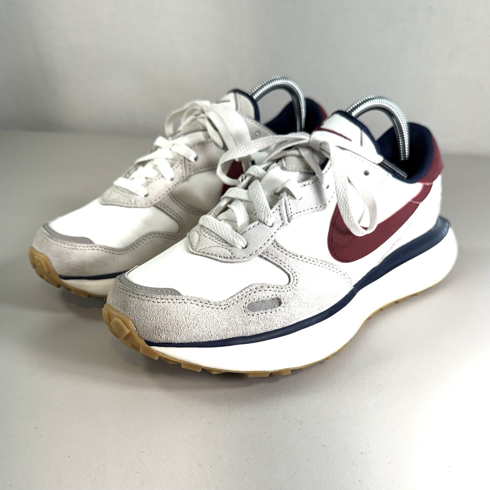 Nike Phoenix Waffle Light Bone Team Red FZ3600-072 W8.5 EU40