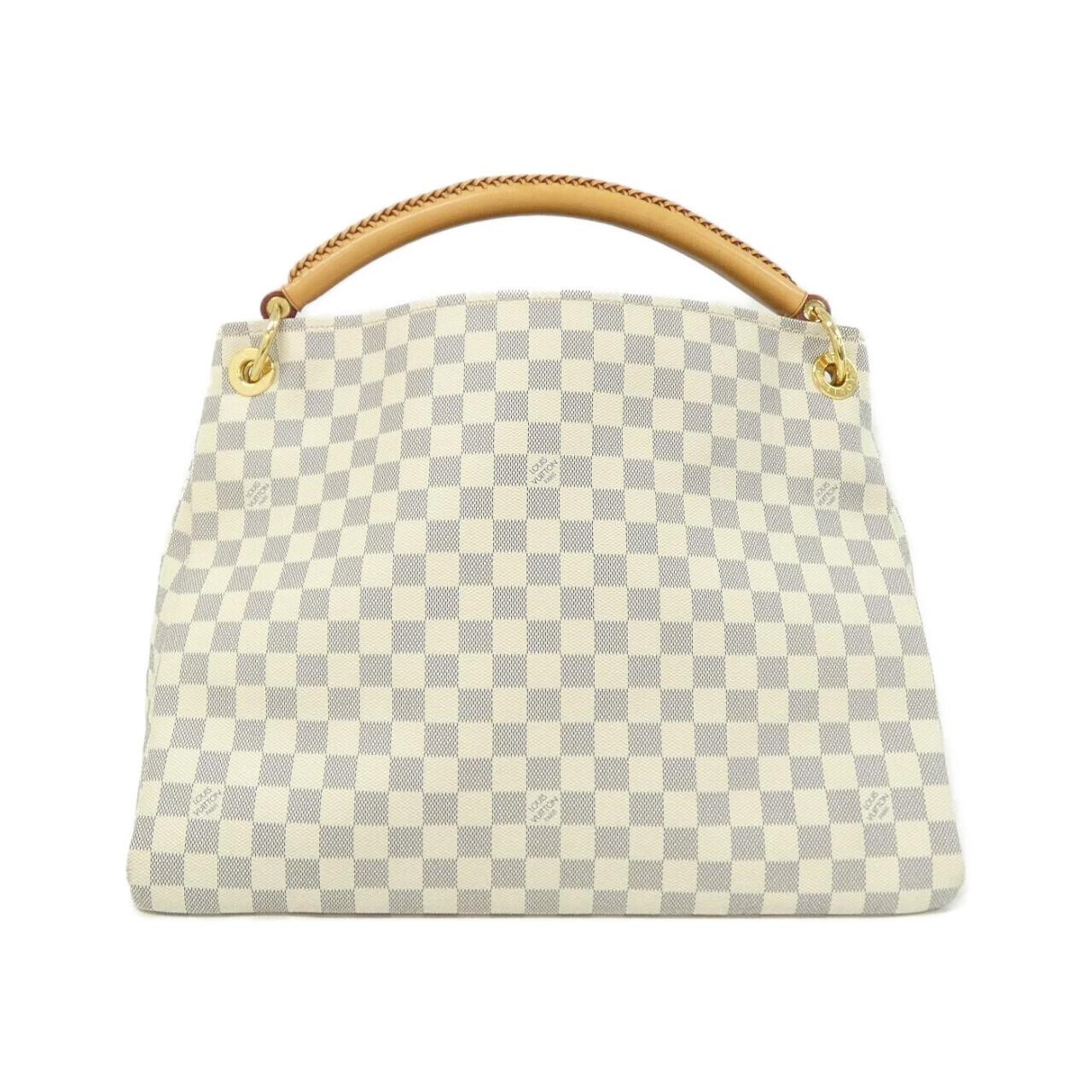 Authentic Louis Vuitton Damier Azur Artsy MM N41174 Shoulder Bag #270-004-32…