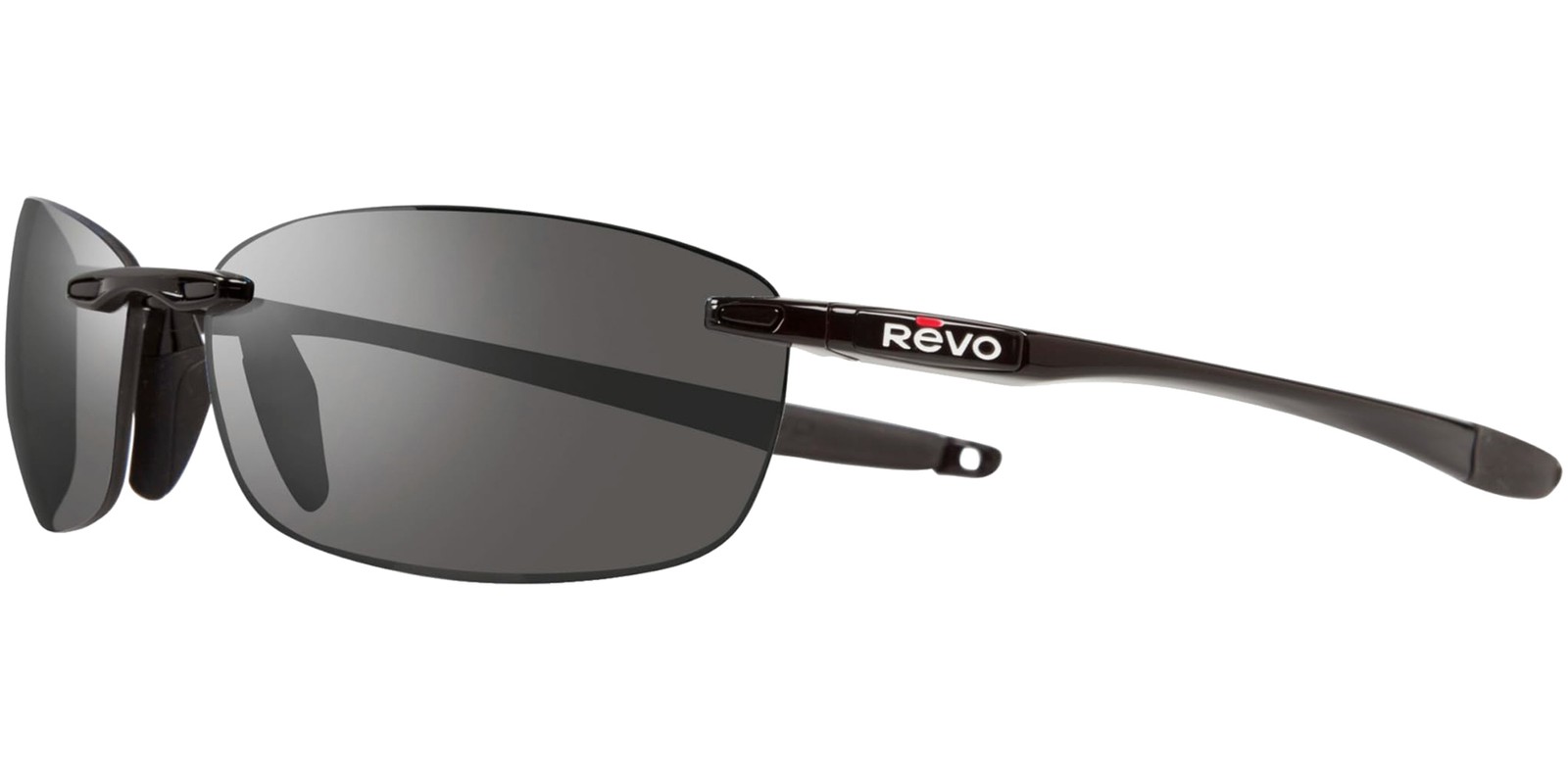 Revo Descend E Polarized Rimless Wrap Sunglasses w/ Mirror Lens – RE406001 Italy