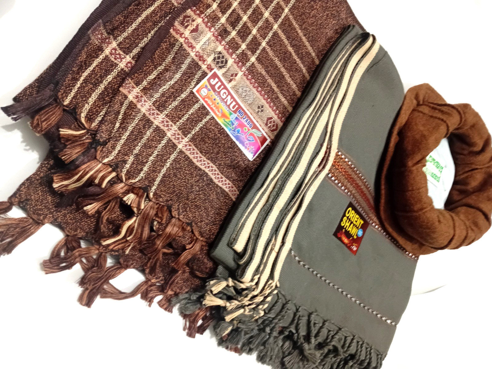 Afghan Patoo Blanket Shawl Topi Chitrali Pakol 100% Wool Cap Pakul Handmade Hat.