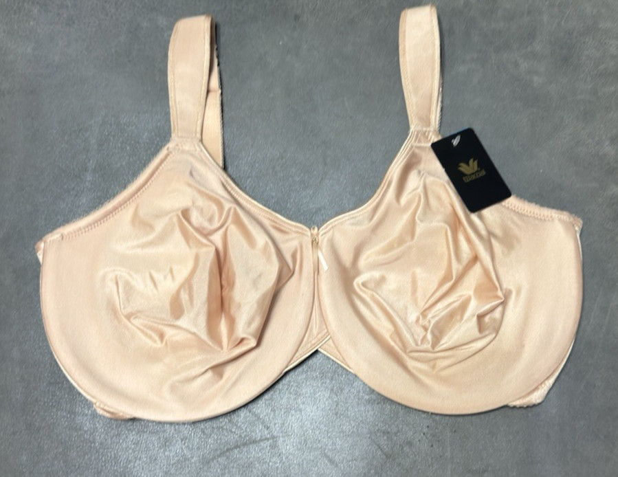New With Tags Wacoal Bodysuede 85185 Full Coverage Underwire Bra Nude Beige