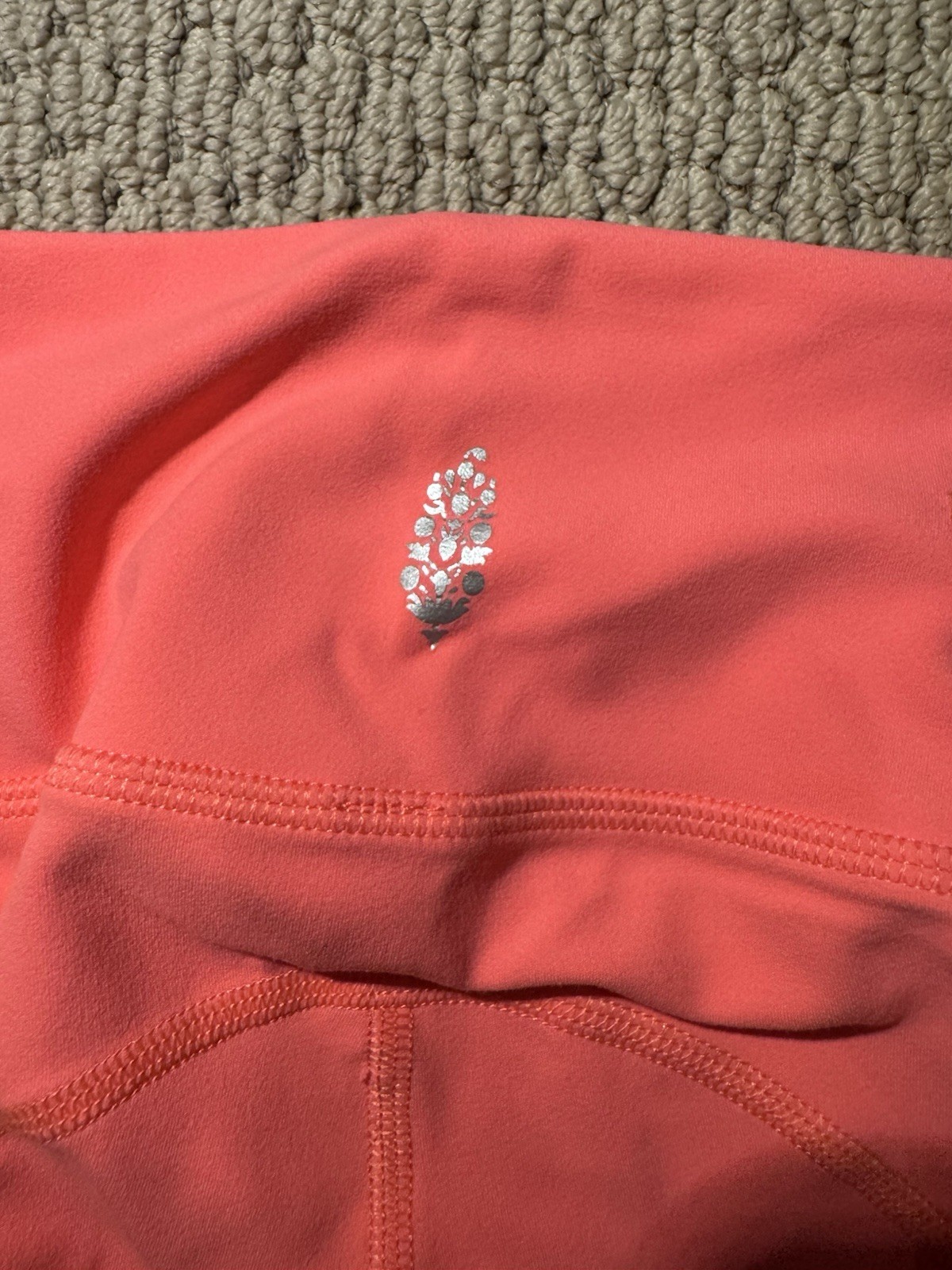 Free People FP Movement Women’s Coral Flare High Rise Leggings Pockets S/P