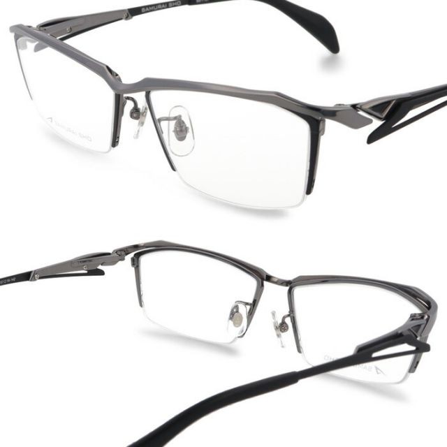 SAMURAI SHO Eyeglasses SS-T131 col.2 57mm Gray Made in Japan 2026 Samurai Sho Bu