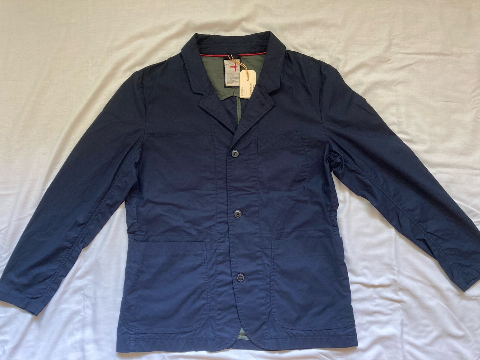 Relwen Flyweight Flex Blazer in Dark Navy color – size Large
