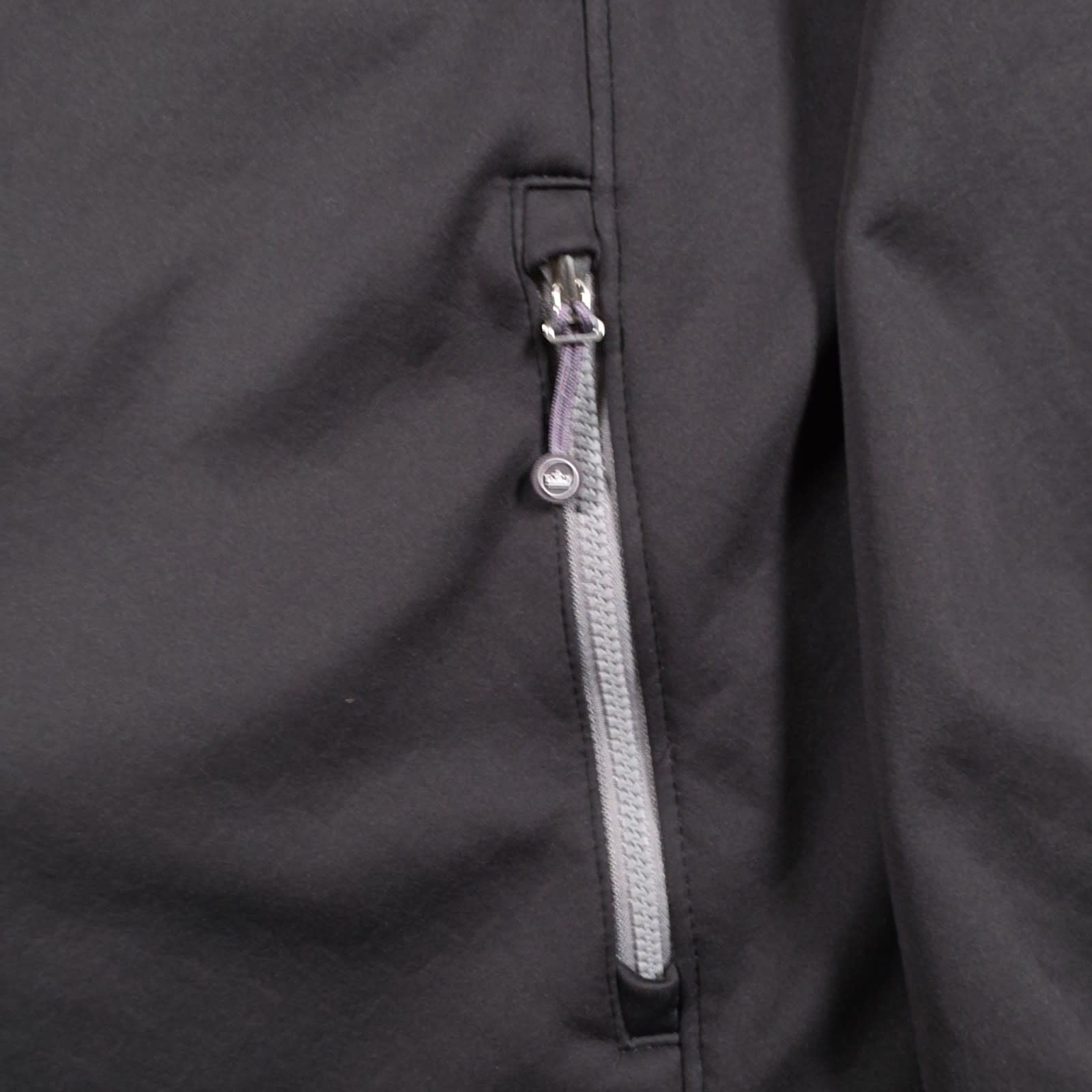 Peter Millar Jacket Mens L Black Embroidered Softshell Golf Performance
