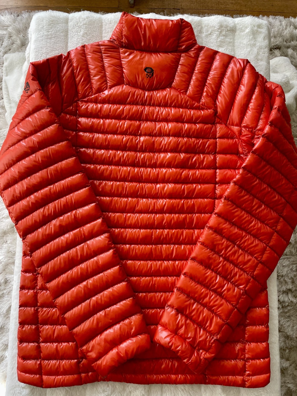 Mountain Hardware Ghost Whisperer State Orange Men’s Medium Puffy Down Jacket