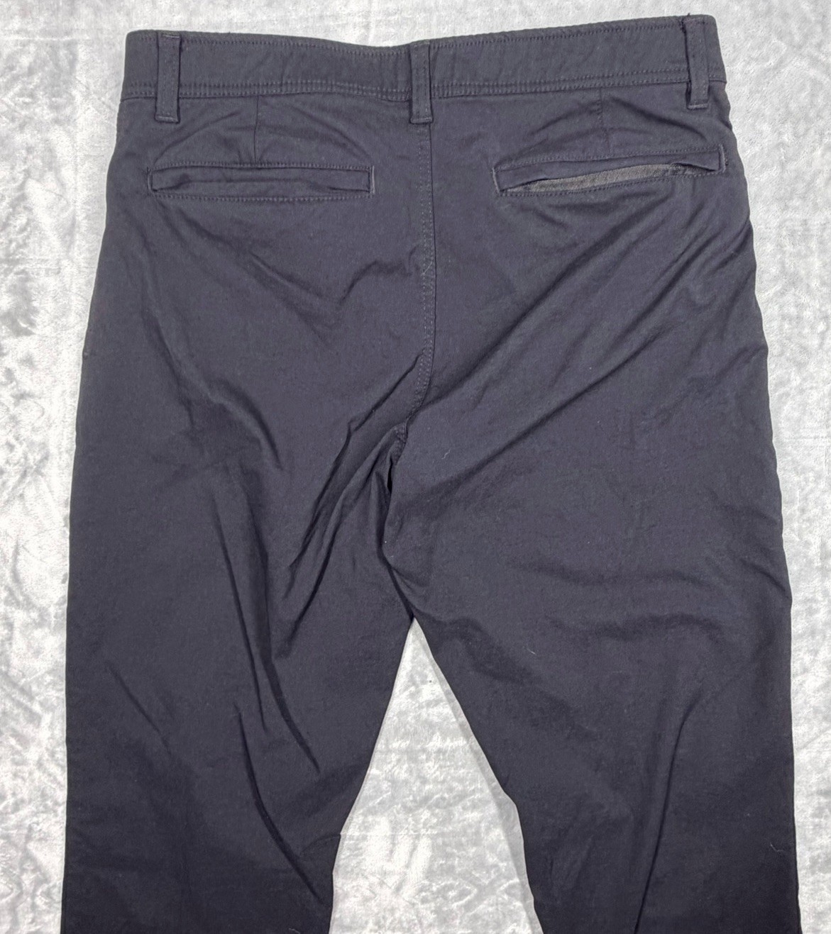 Weatherproof Vintage Men’s Black Slim Straight Stretch Pants 34W