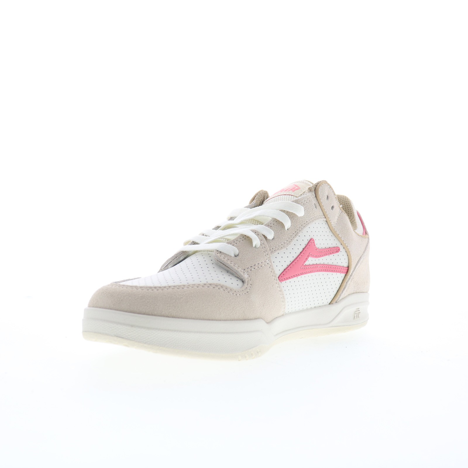 Lakai Telford Low Mens Beige Suede Lace Up Skate Inspired Sneakers Shoes