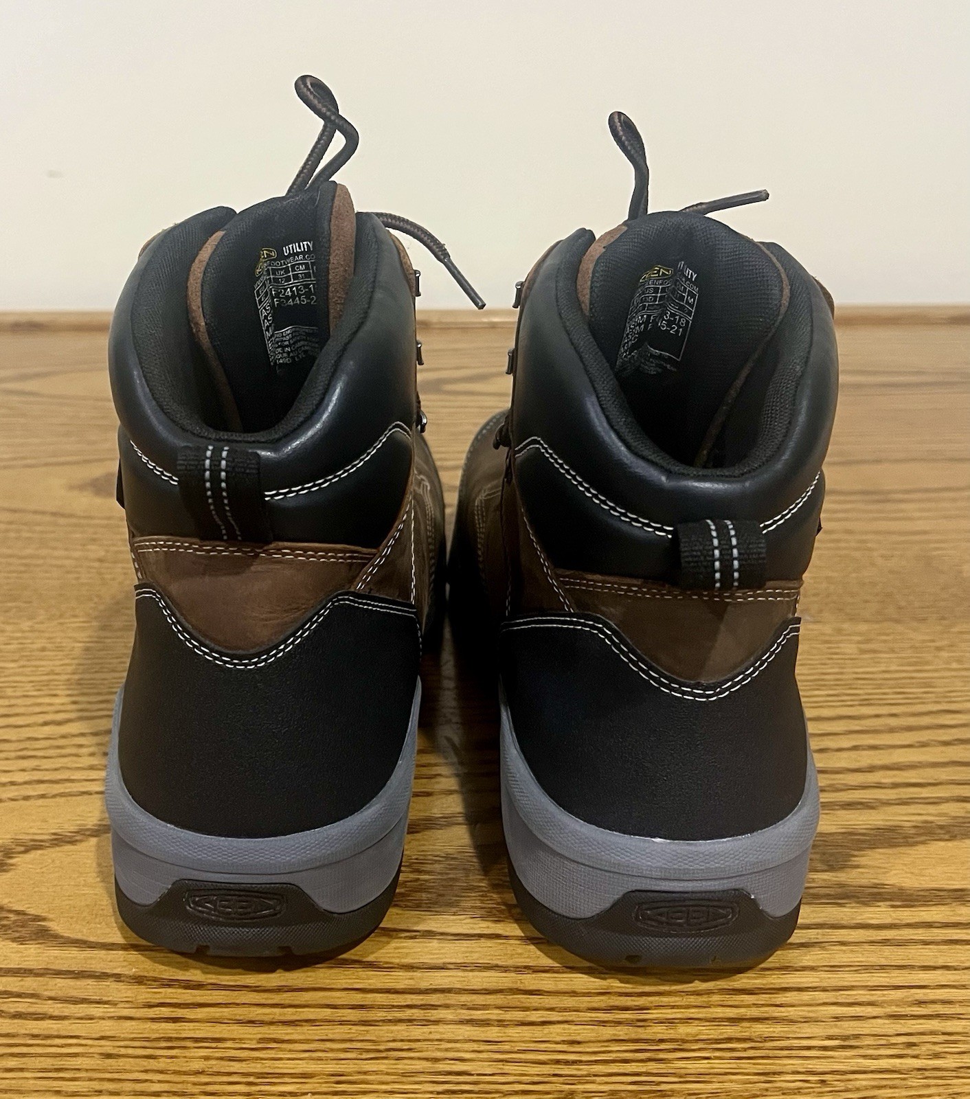 13 D KEEN Utility Men’s Evanston 6″ Waterproof Carbon Safety Toe Work Boots