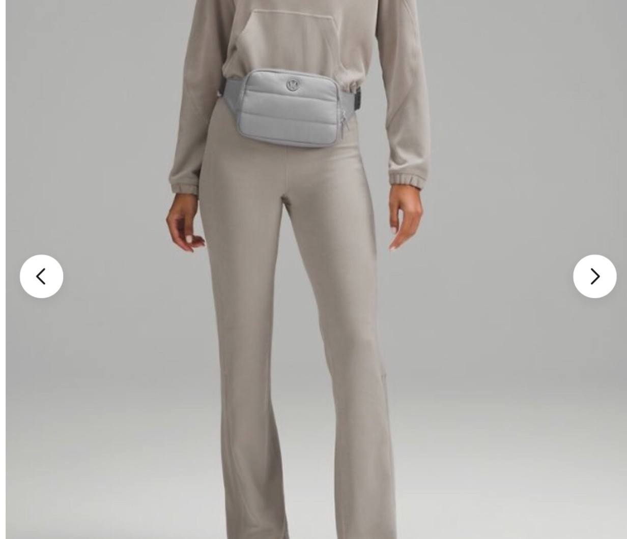 NWT LULULEMON EVERYWHERE BELT BAG 2 L wonderpuff. Rhino grey
