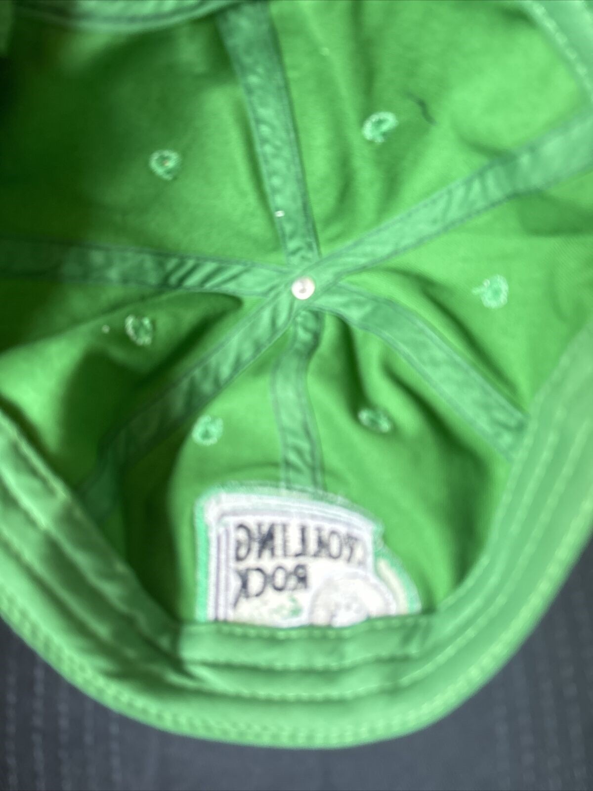 Rolling Rock Extra Pale Beer HAT CAP Cotton One Size Fits All Stitched NWOT