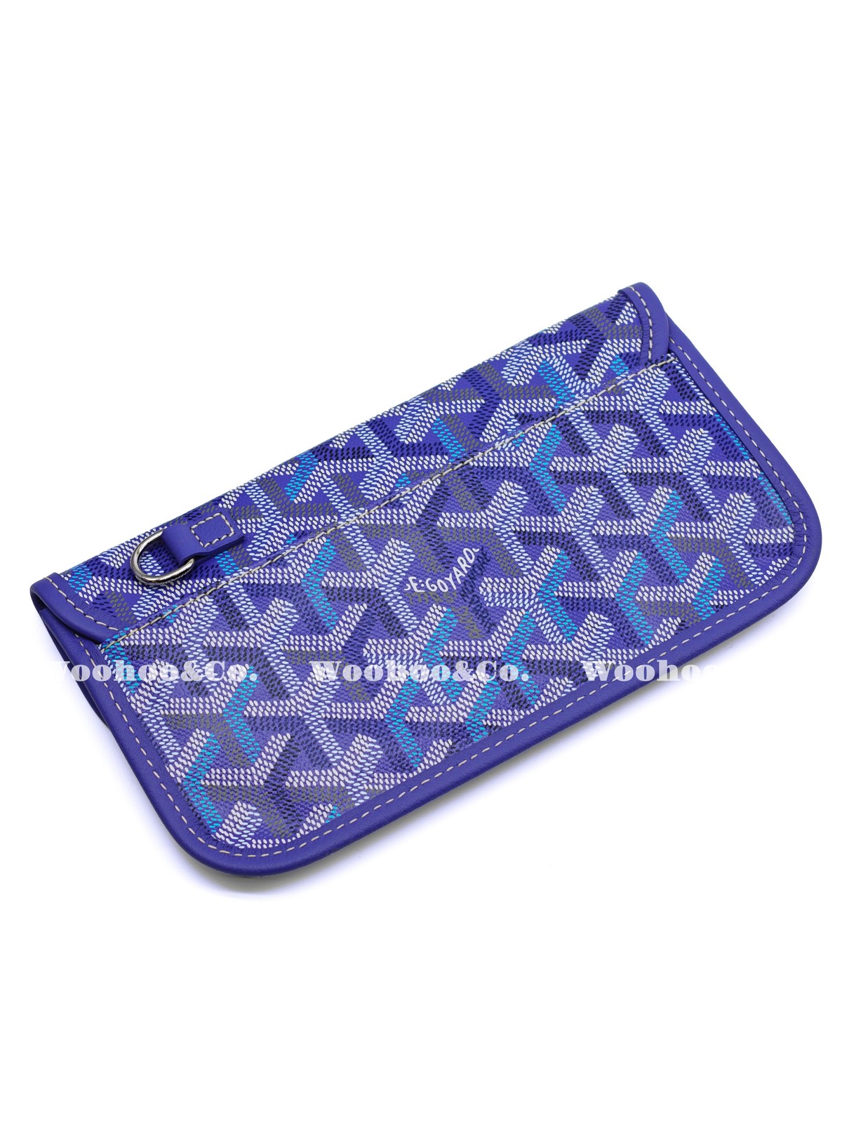GOYARD Saint Louis Handbag Women’s Multicolored Blueberry Purple 15.7×7.9×12.6in