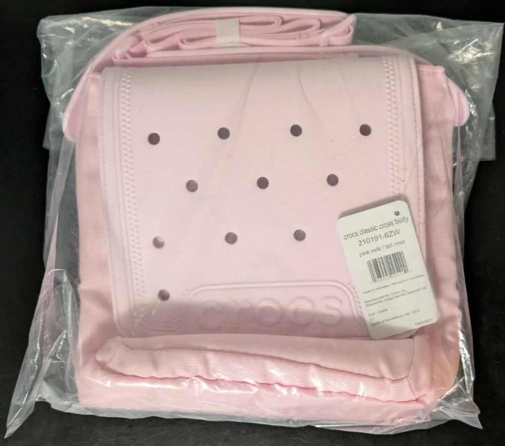 Crocs Classic Crossbody Bag Pink Milk